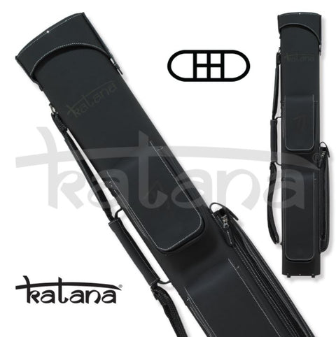 Katana KATC03 2Bx4S Charcoal Billiards Pool Cue Stick Case