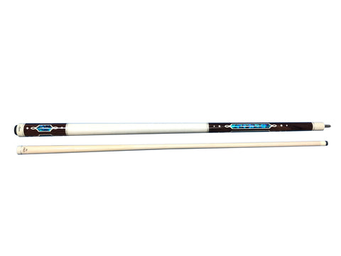 Meucci SB5-B 58 in. Billiards Pool Cue Stick + Free Hard Case Included