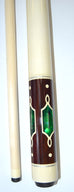 Meucci SB5-G 58 in. Billiards Pool Cue Stick + Free Hard Case