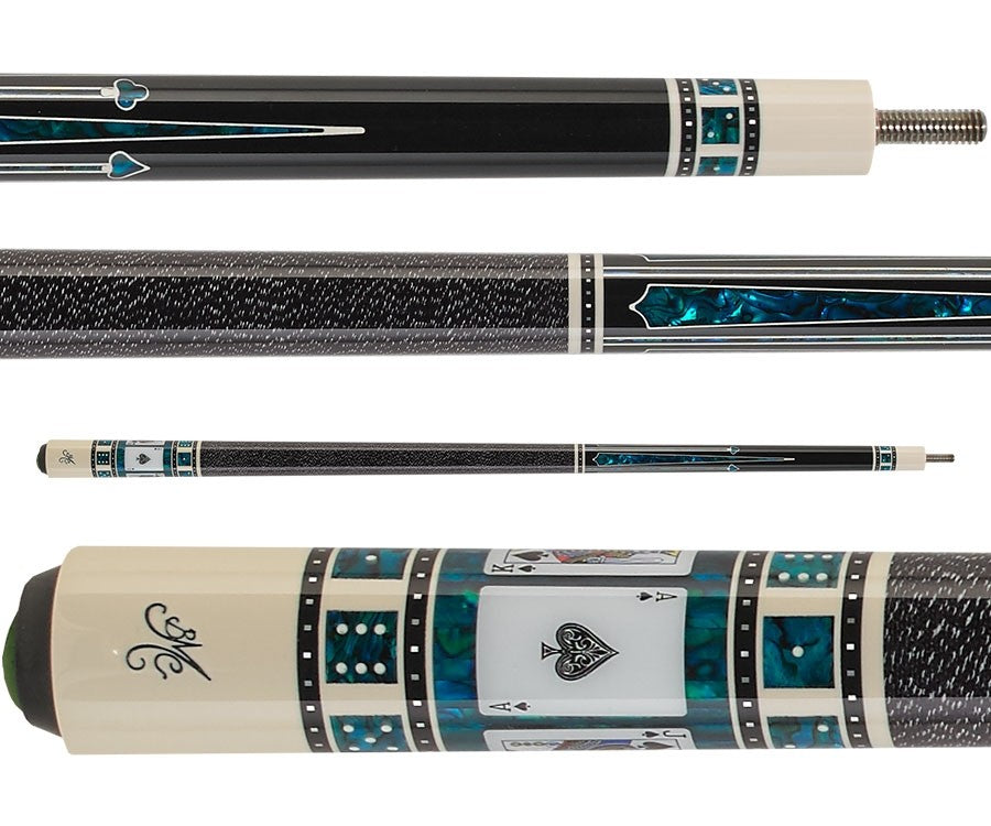 Meucci MECAS03 58 in. Pool Cue Stick + Free Hard Case