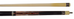 Meucci Casino 9 Black Stain/Pink Paua Pool Cue Stick