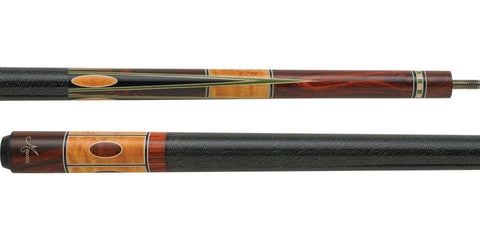 Meucci MEEX04 58 in. Billiards Pool Cue Stick + Free Hard Case Included