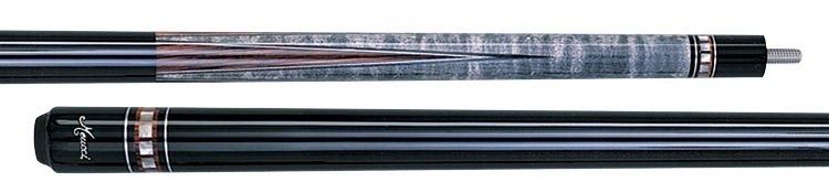 Meucci MEF01BD 58 in. Billiards Pool Cue Stick + Free Hard Case Included