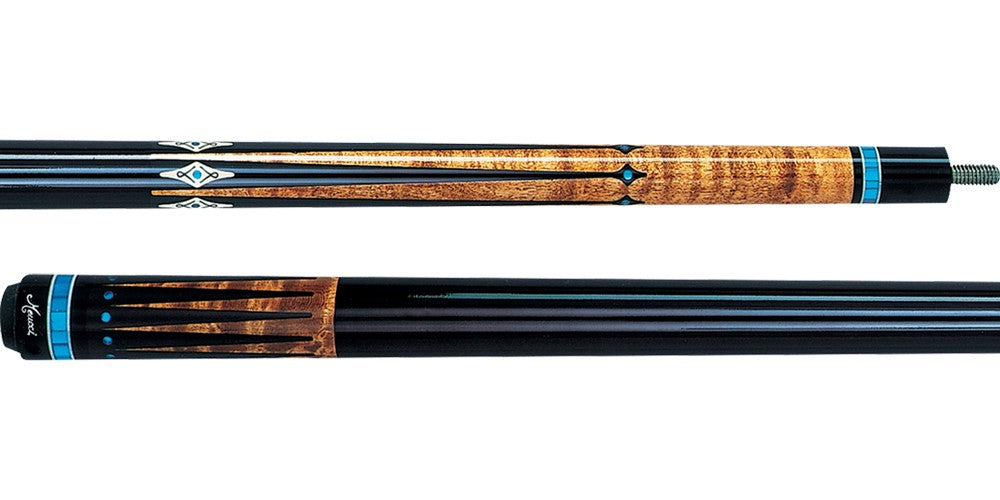 Meucci MEHP03BD 58 in. Billiards Pool Cue Stick + Free Hard Case Included