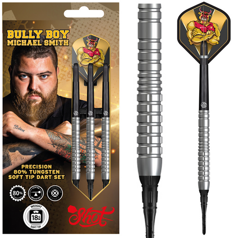 MSPSF-18 Shot! Bully Boy Michael Smith Soft Tip Dart Set