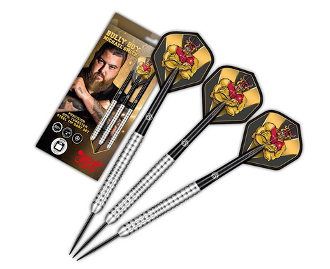 MSPST-23 Shot! Bully Boy Precision Darts Steel Tip Set 23g