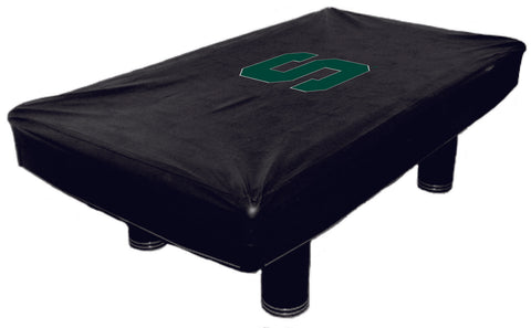 7 ft Michigan State Spartans MSUBTC100N-7 Fitted Billiard Pool Table Cover