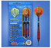 MYST-118 Shot! Darts Mystic Red-Soft Tip Dart Set-18gm