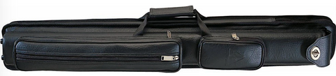 Pro Series PRO-96A Black Leatherette Pool Cue Case 2B/4S