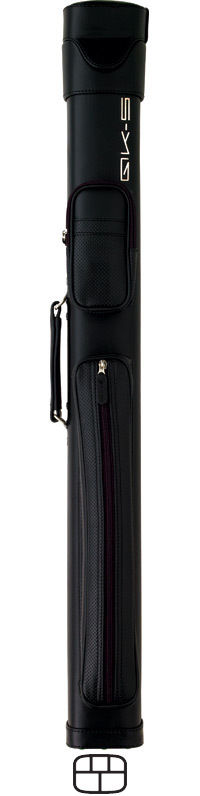 QK-S QKS04 BLACK Billiards Pool Cue Stick Case