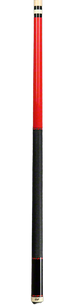 Rage RGC9 Red/Black 2 Piece 58 in Pool Cue