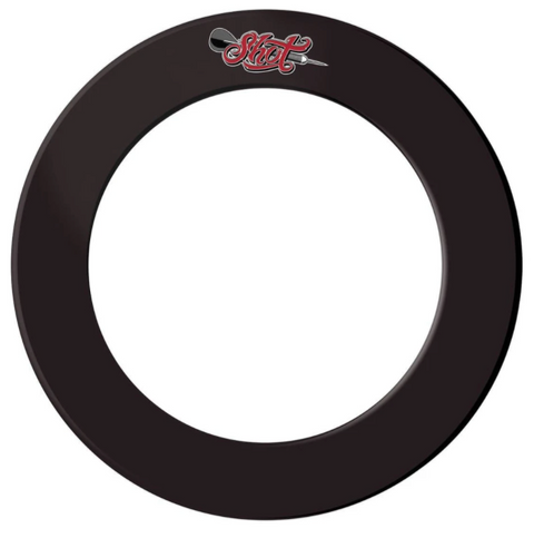 Shot 1pce Dartboard surround Black