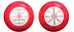 SRS-TB Training Cue Ball Red and White