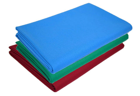 SRS Worsted High Speed Pre-Cut Pool Table Billiard Felt Cloth (90/10 Blend)