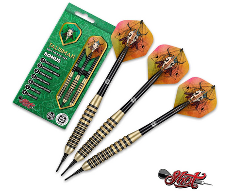 TALI-118 Shot! Darts Talisman-Soft Tip Dart Set 18 grams