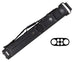 Tango TAZN24 2Bx4S Black Pool Cue Case w/ Shoulder Strap