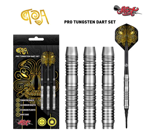 TOA-18 Shot! Darts Toa Soft Tip Dart Set - 70% Tungsten 18gm