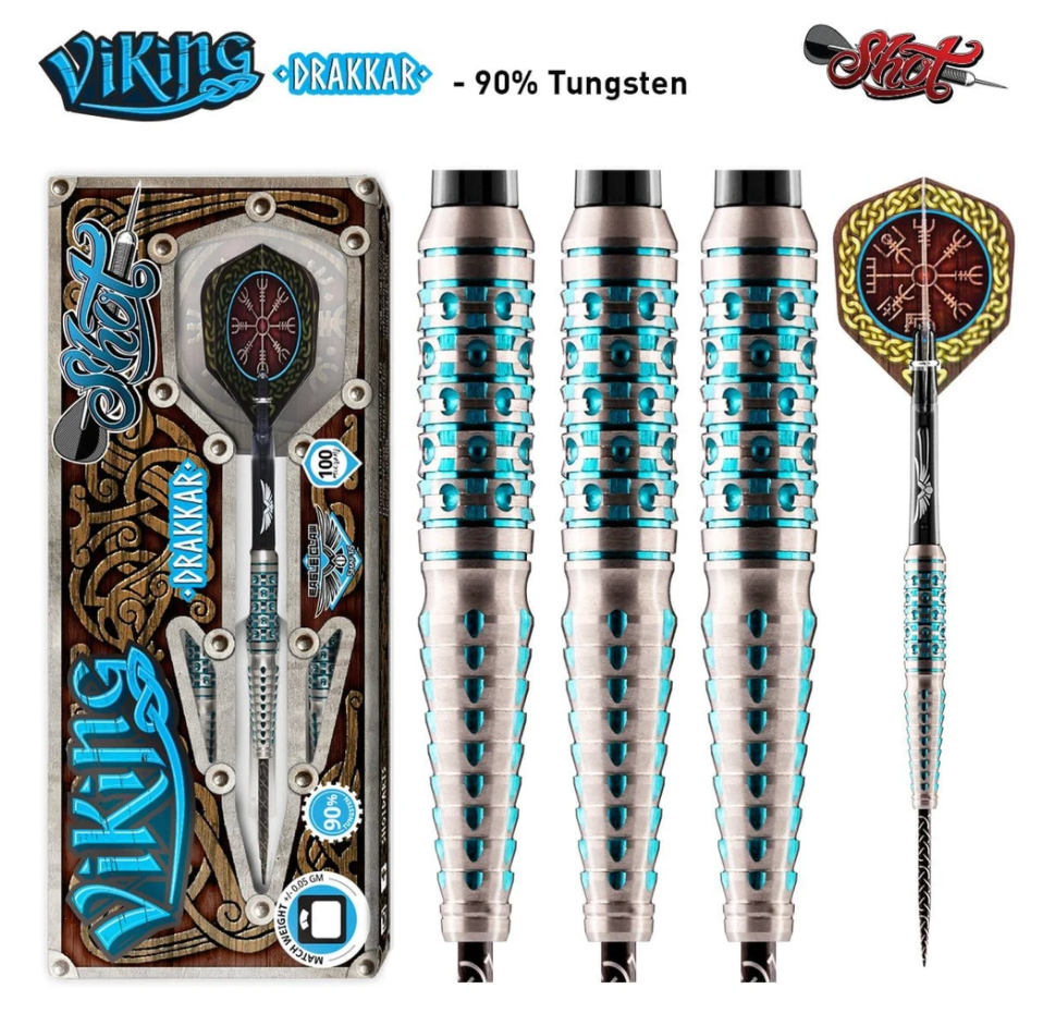 Viking Drakkar Steel Tip Dart Set 25gm