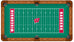 8' Wisconsin Badgers Pool Table Cloth Felt - Professional Worsted Wool Billiards