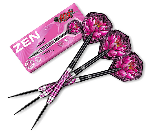 ZUST-24 Shot! Zen Juji Steel Tip Pro Dart Set - 24 grams