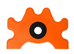 39-300-NOR Mueller Slip-On Bridge Head - Neon Orange