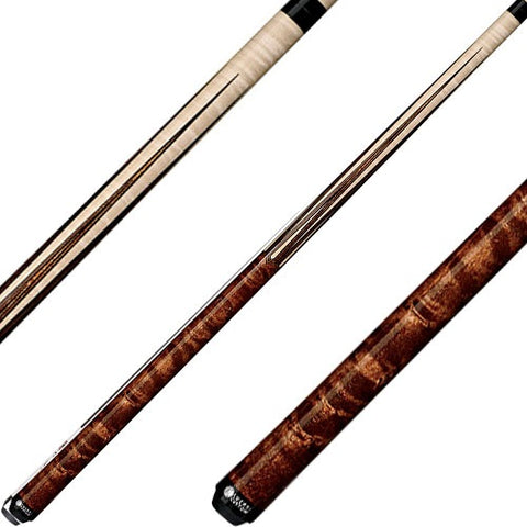 Lucasi LZSP2 58 in. Billiards Pool Cue Stick + Free Lucasi Velvet Soft Case