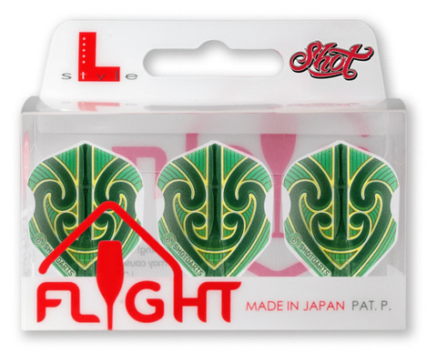 Shot! Darts SF6675 Shot L-Style L3 EZ Shape Toa KotaKota Dart Flight Set