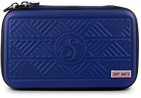 Shot SM4045 Tactical Darts Case - Two Set Dart Wallet (Blue)