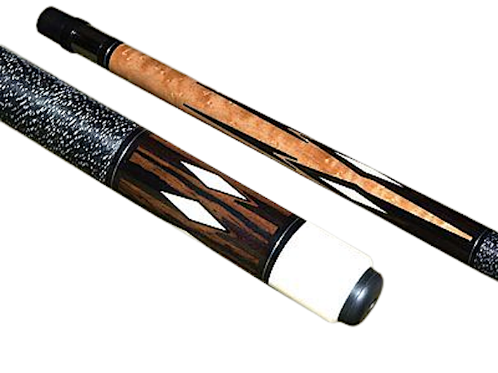 Schon STL12 Two-Piece Ebony/Chechen Wood Pool Cue – coolpooltables.com