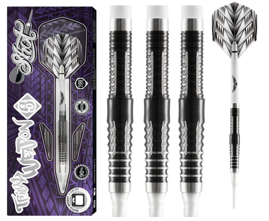 Shot Darts TWSF-520 Tribal Weapon 5 Soft Tip Dart Set 20gm