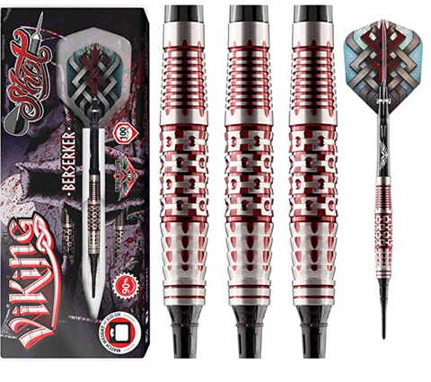 Shot VBSF-218 Viking Berserker Soft Tip Dart Set 18gm