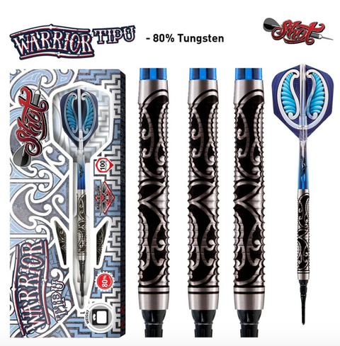 Warrior Tipu Soft Tip Dart Set 18gm