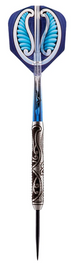 Shot Darts WTST-125 Warrior Tipu Steel Tip Dart Set 25gm