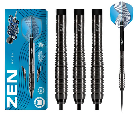 Shot Darts ZRST-124 Zen Roshi Steel Tip Dart Set 24gm